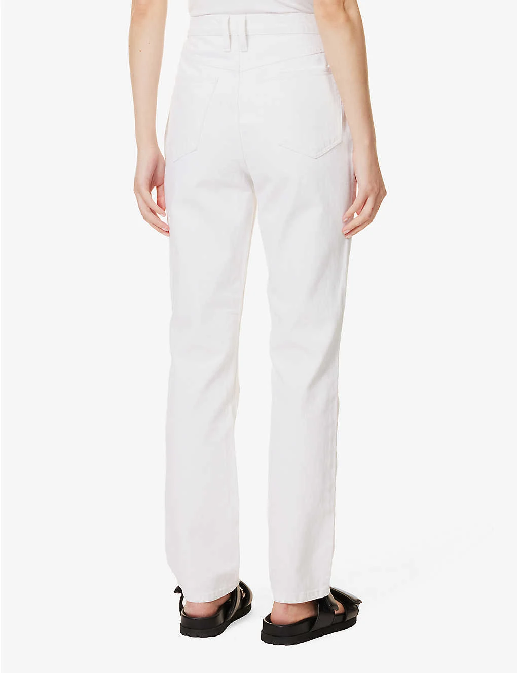 FRAME Le High āNā Tight Wide-leg High-rise Jeans - Image 4