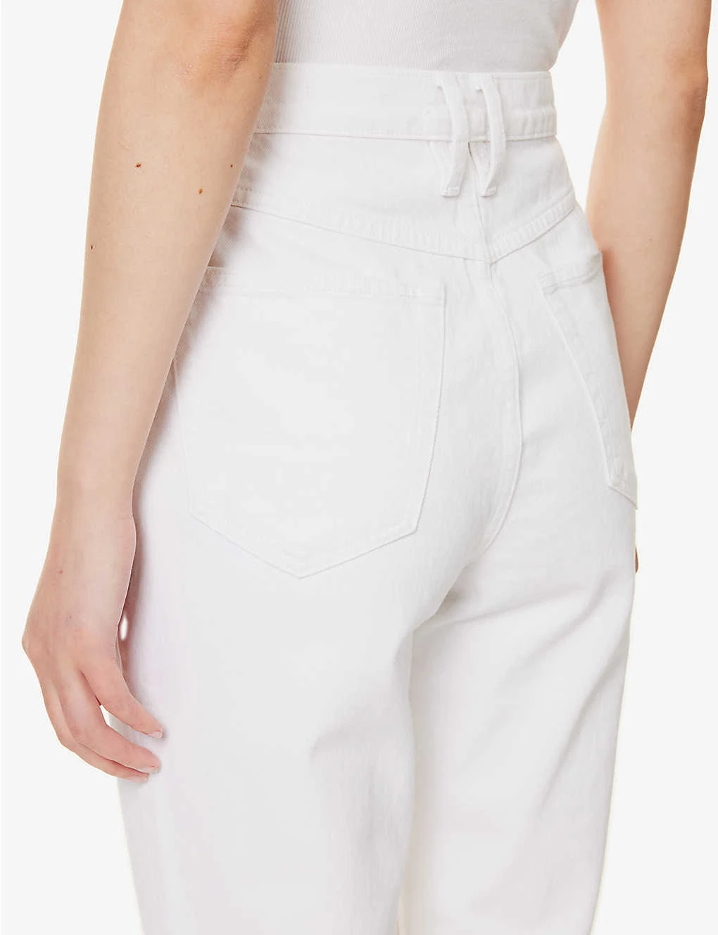 FRAME Le High āNā Tight Wide-leg High-rise Jeans - Image 6