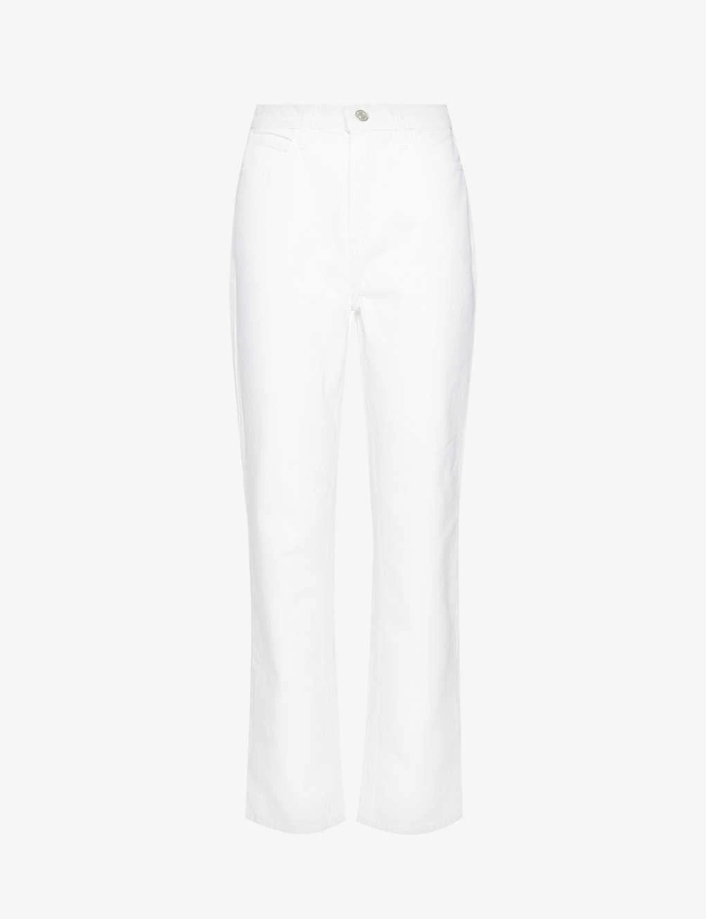 FRAME Le High āNā Tight Wide-leg High-rise Jeans