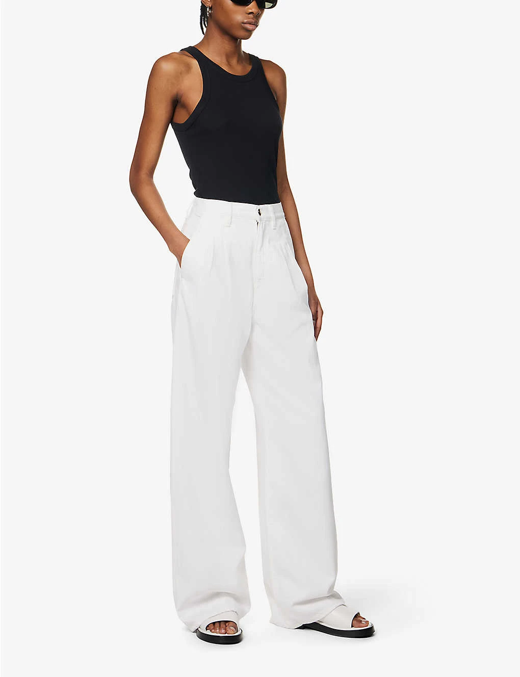 The Edgar Wide-leg High-rise Denim Jeans - Image 2