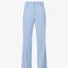 Weekend Max Mara Visivo Wide-leg Mid-rise Wool Trousers