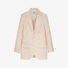 Zadig & Voltaire Violet Textured-woven Blazer