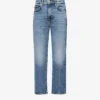 7 For All Mankind Logan Stovepipe Straight-leg Mid-rise Stretch-denim Jeans