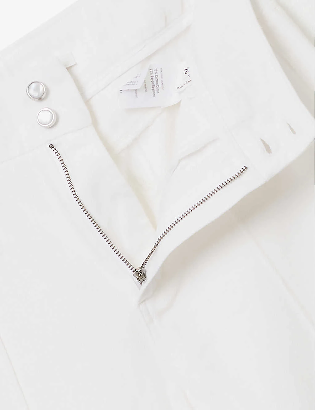 Paige Harper Wide-leg High-rise Cotton-blend Jeans - Image 7