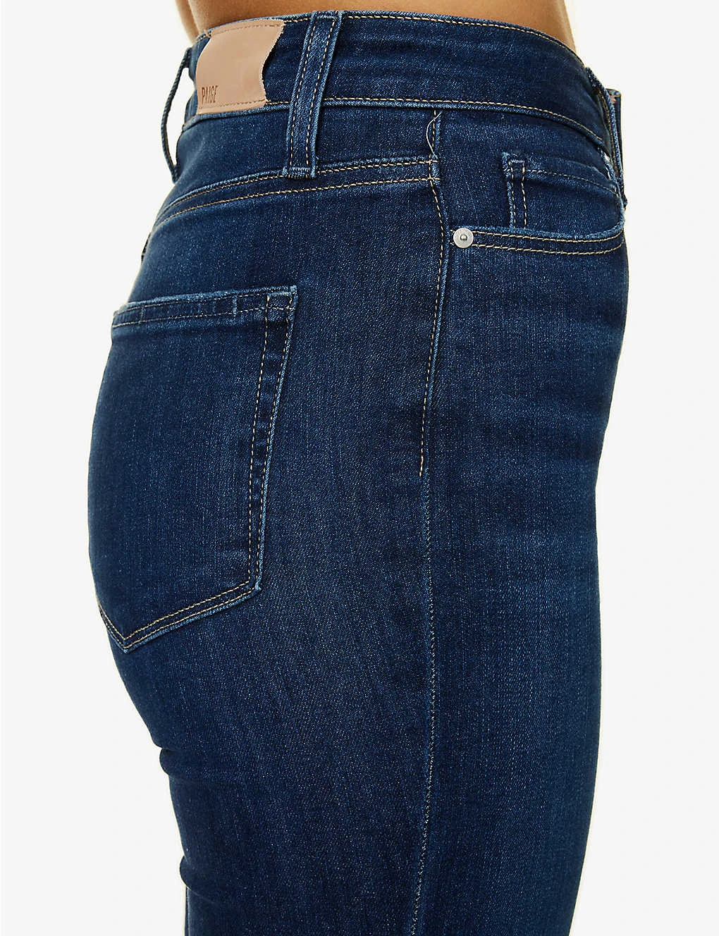 Paige Claudine Flared-leg High-rise Stretch-denim Jeans - Image 5