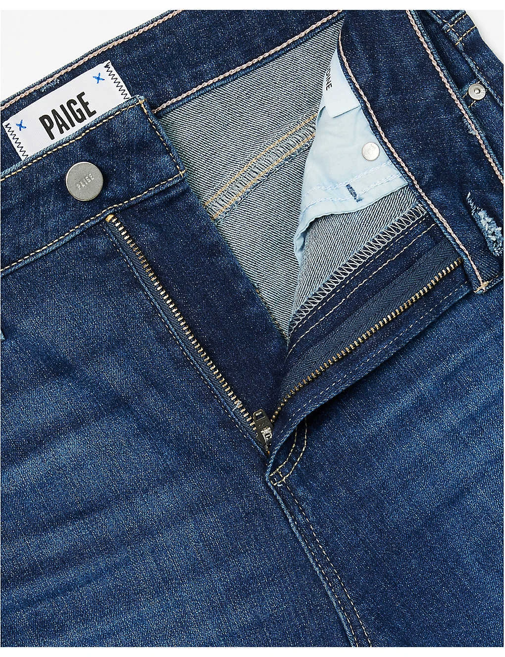 Paige Claudine Flared-leg High-rise Stretch-denim Jeans - Image 6