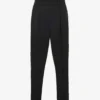 Vince Regular-fit Tapered-leg Mid-rise Satin Trousers