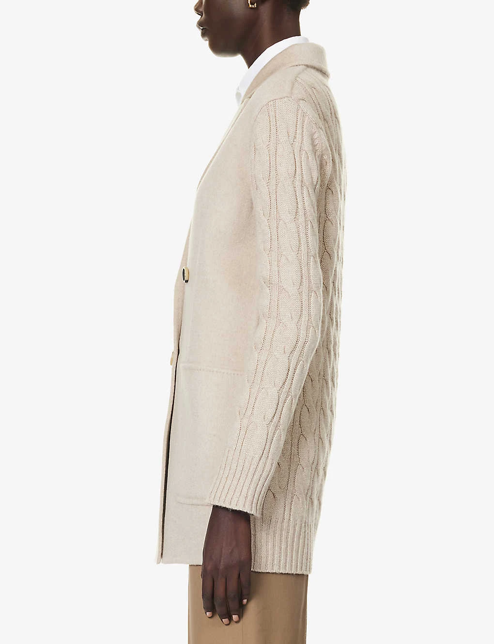 Max Mara Dalida Double-breasted Wool And Cashmere-blend Coat - Image 3