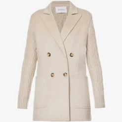 Max Mara Dalida Double-breasted Wool And Cashmere-blend Coat