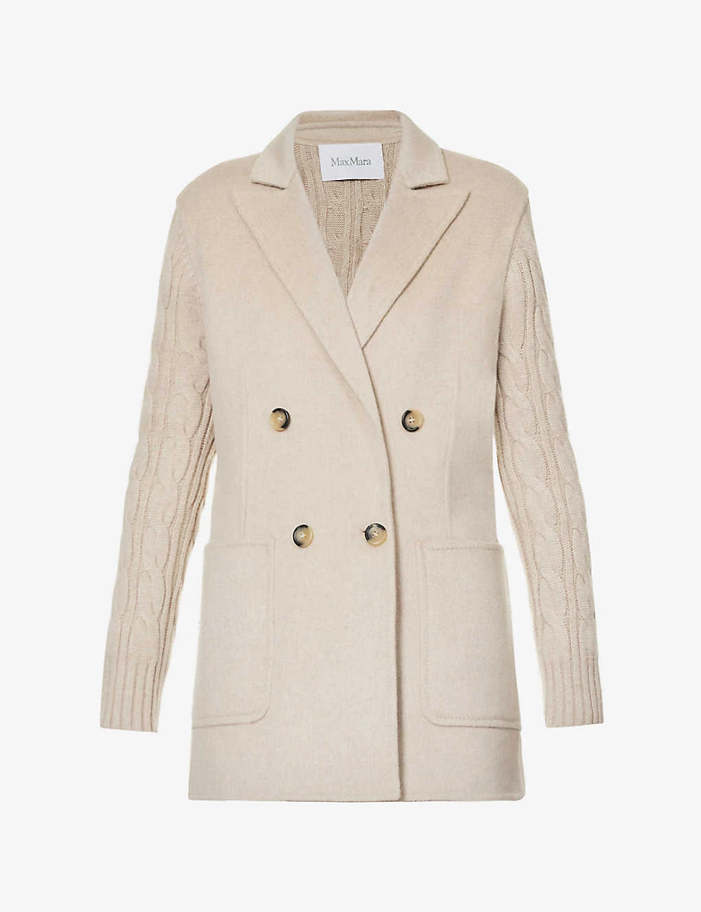 Max Mara Dalida Double-breasted Wool And Cashmere-blend Coat