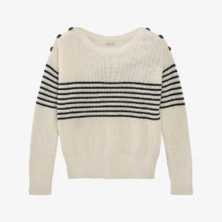 Ikks Striped Cotton-blend Jumper