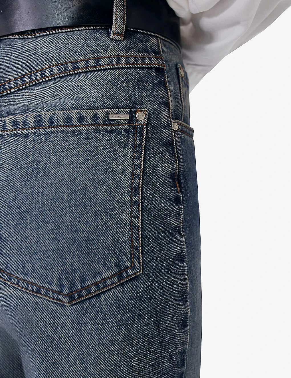 Ikks Relaxed-fit Straight-leg High-rise Denim Jeans - Image 5