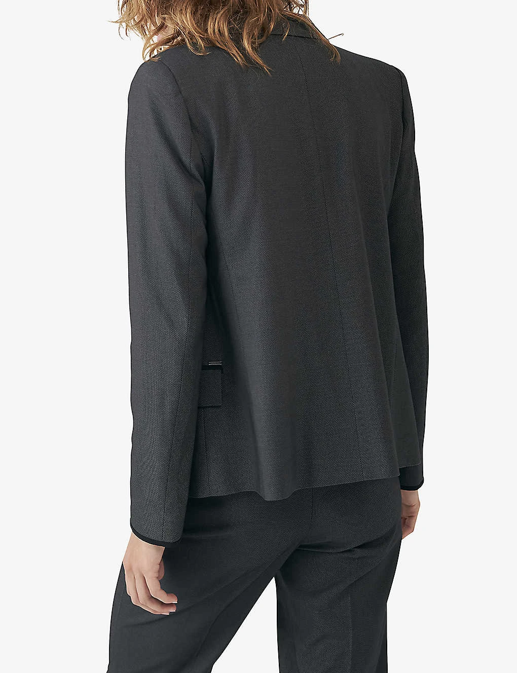 Ikks Pin-embellished Stretch-woven Blazer - Image 4