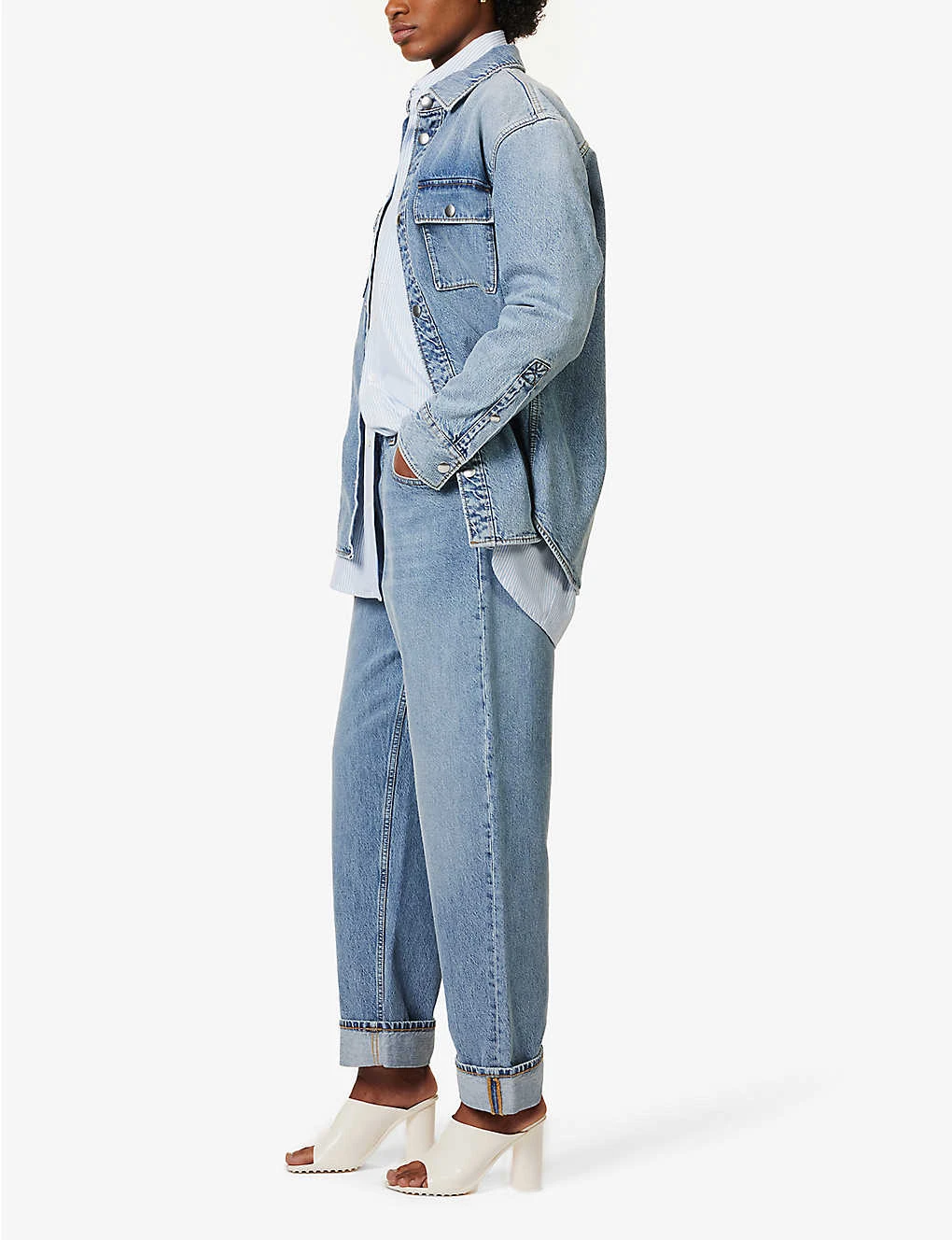 Bottega Veneta Straight-leg Mid-rise Denim Jeans - Image 2