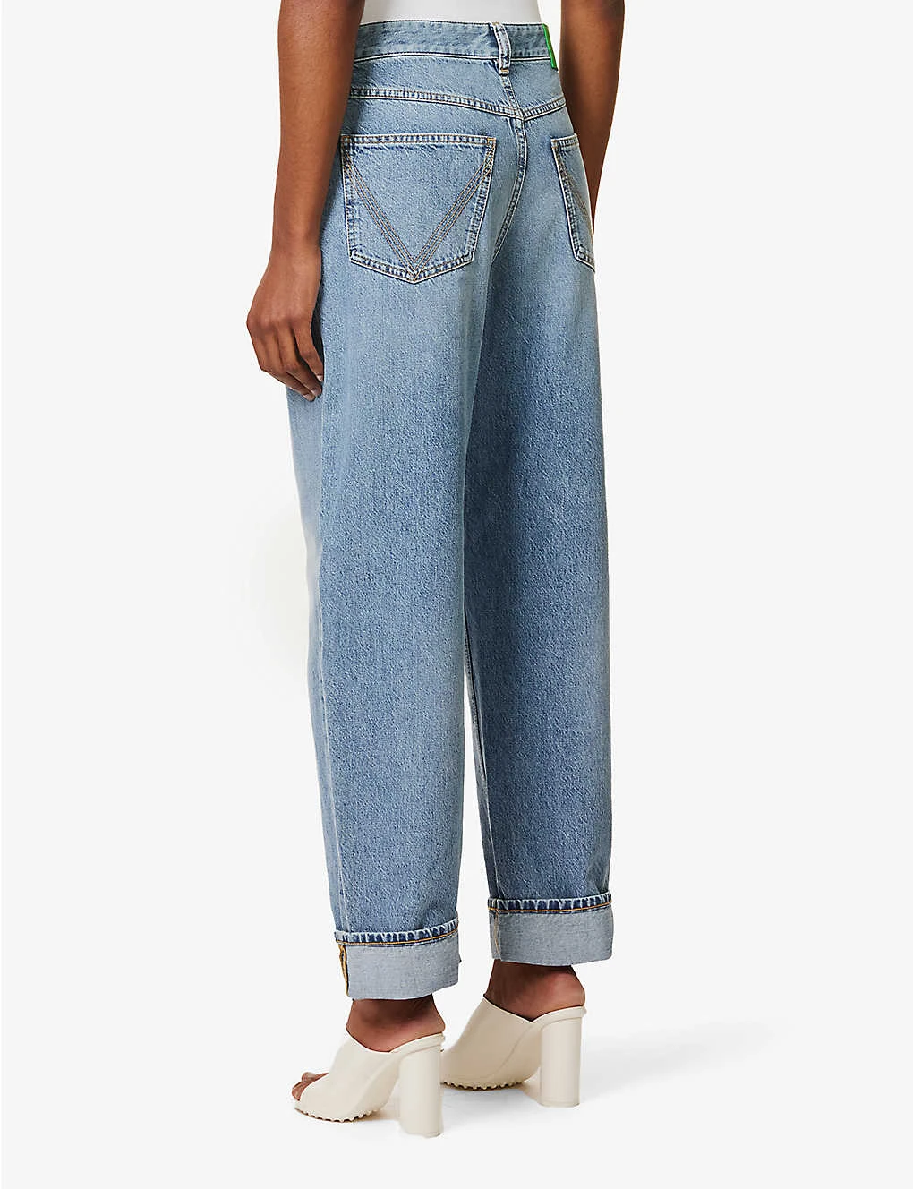 Bottega Veneta Straight-leg Mid-rise Denim Jeans - Image 4