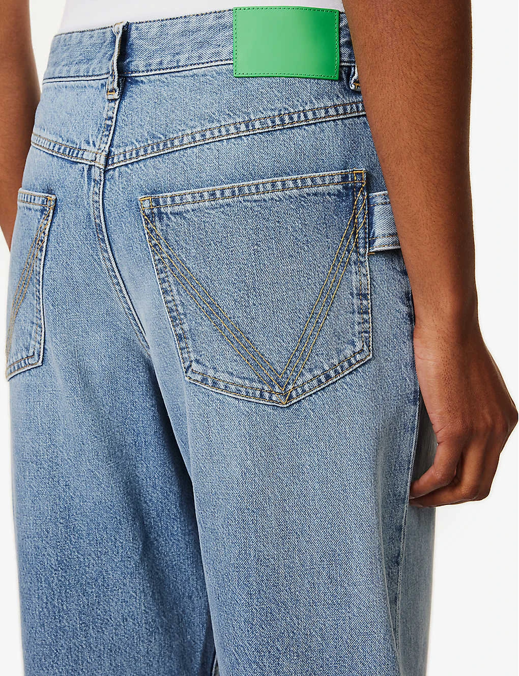 Bottega Veneta Straight-leg Mid-rise Denim Jeans - Image 6