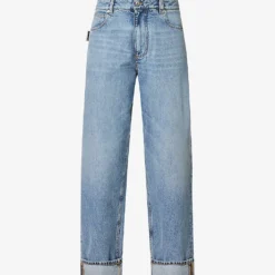 Bottega Veneta Straight-leg Mid-rise Denim Jeans