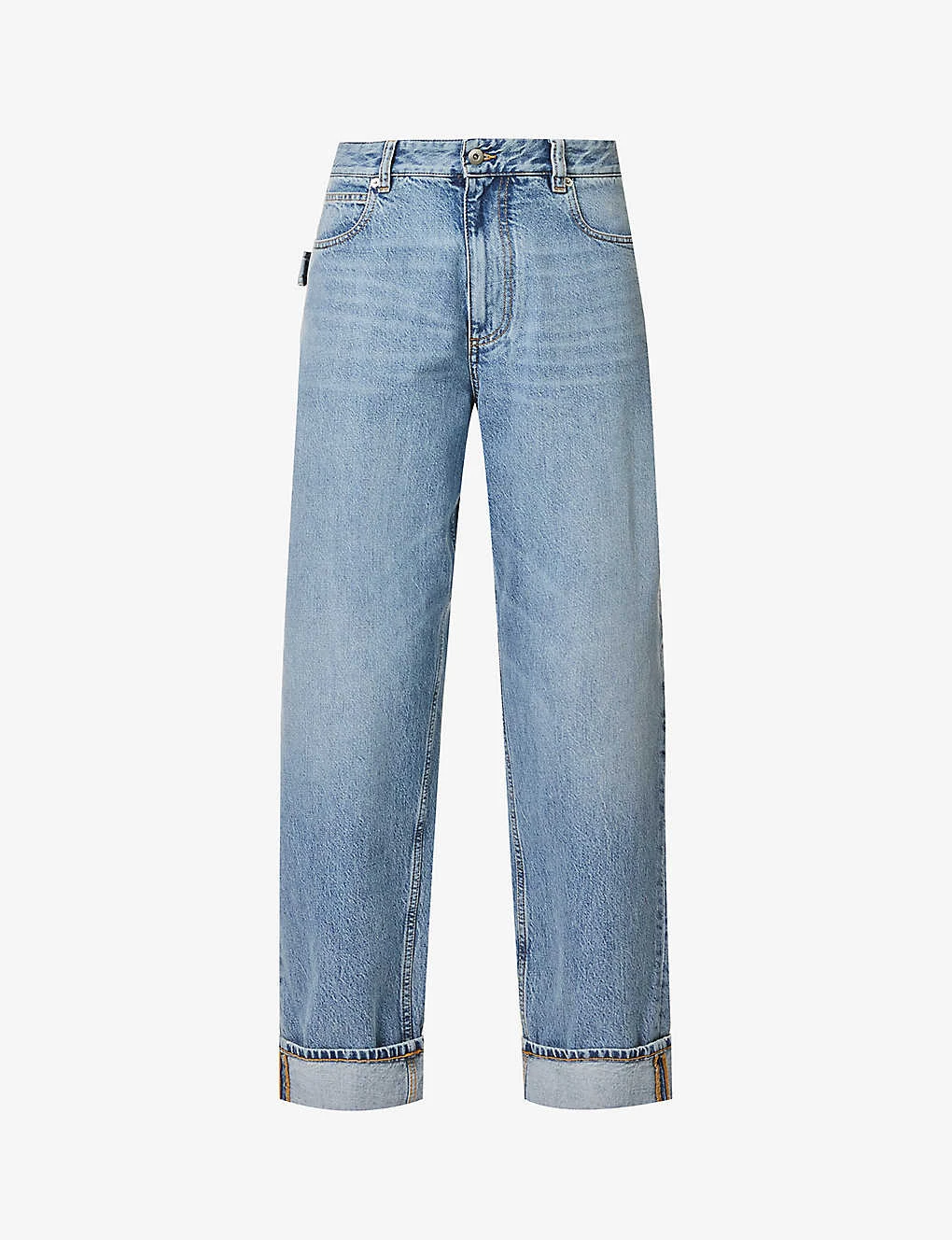 Bottega Veneta Straight-leg Mid-rise Denim Jeans