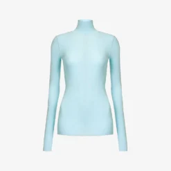 Bottega Veneta Turtleneck Slim-fit Wool Top