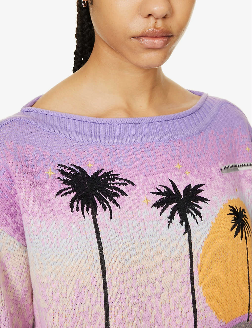 Relaxed-fit Logo-embroidered Knitted Jumper - Image 5