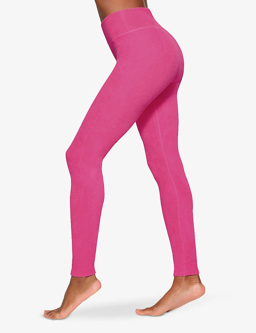 Terry Lounge High-rise Stretch-woven Leggings - Image 3