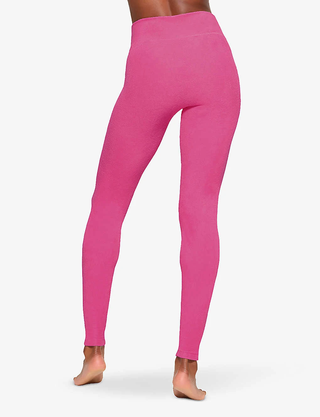Terry Lounge High-rise Stretch-woven Leggings - Image 4