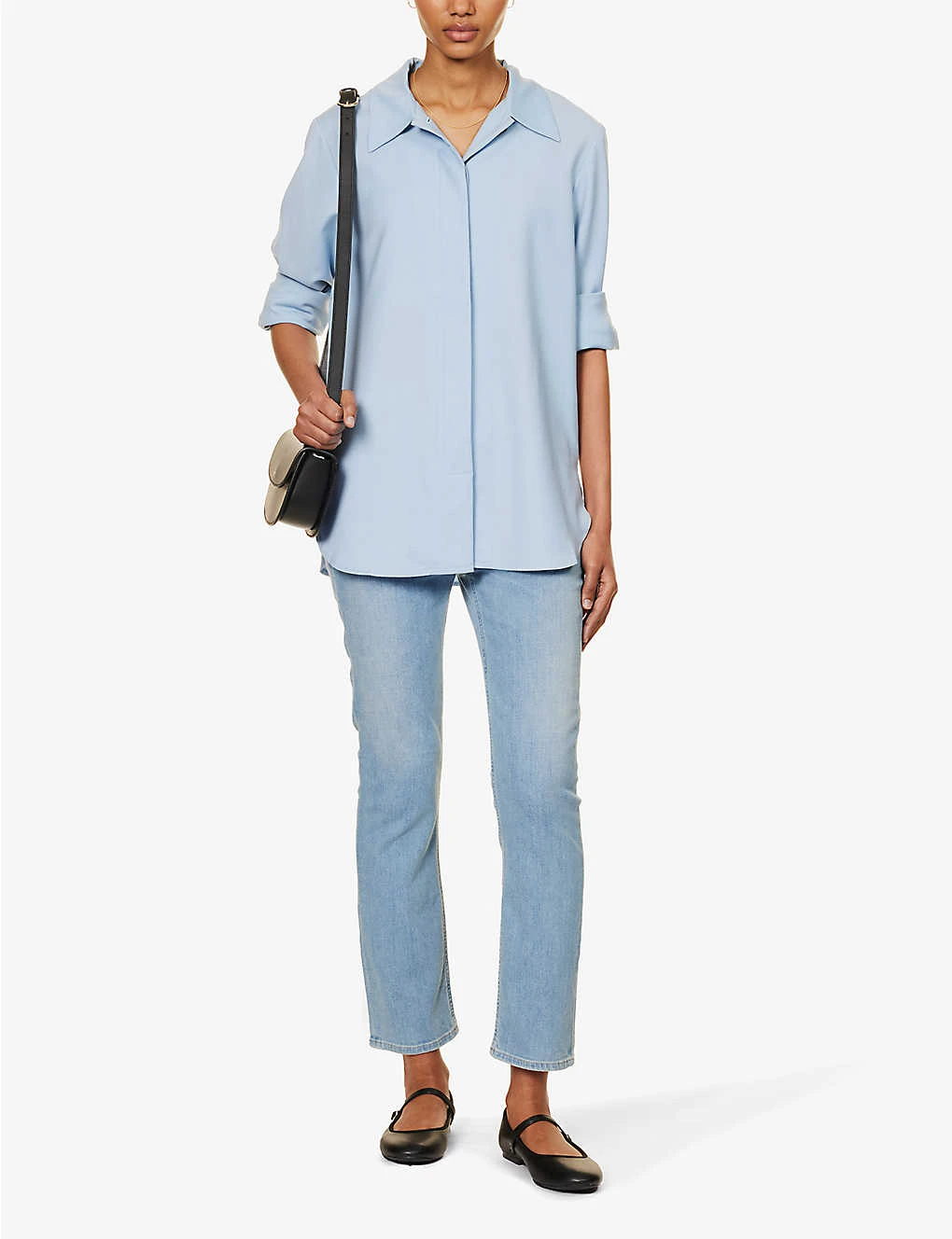 CITIZENS OF HUMANITY Jolene Whiskered High-rise Slim-leg Stretch-denim Jeans - Image 2