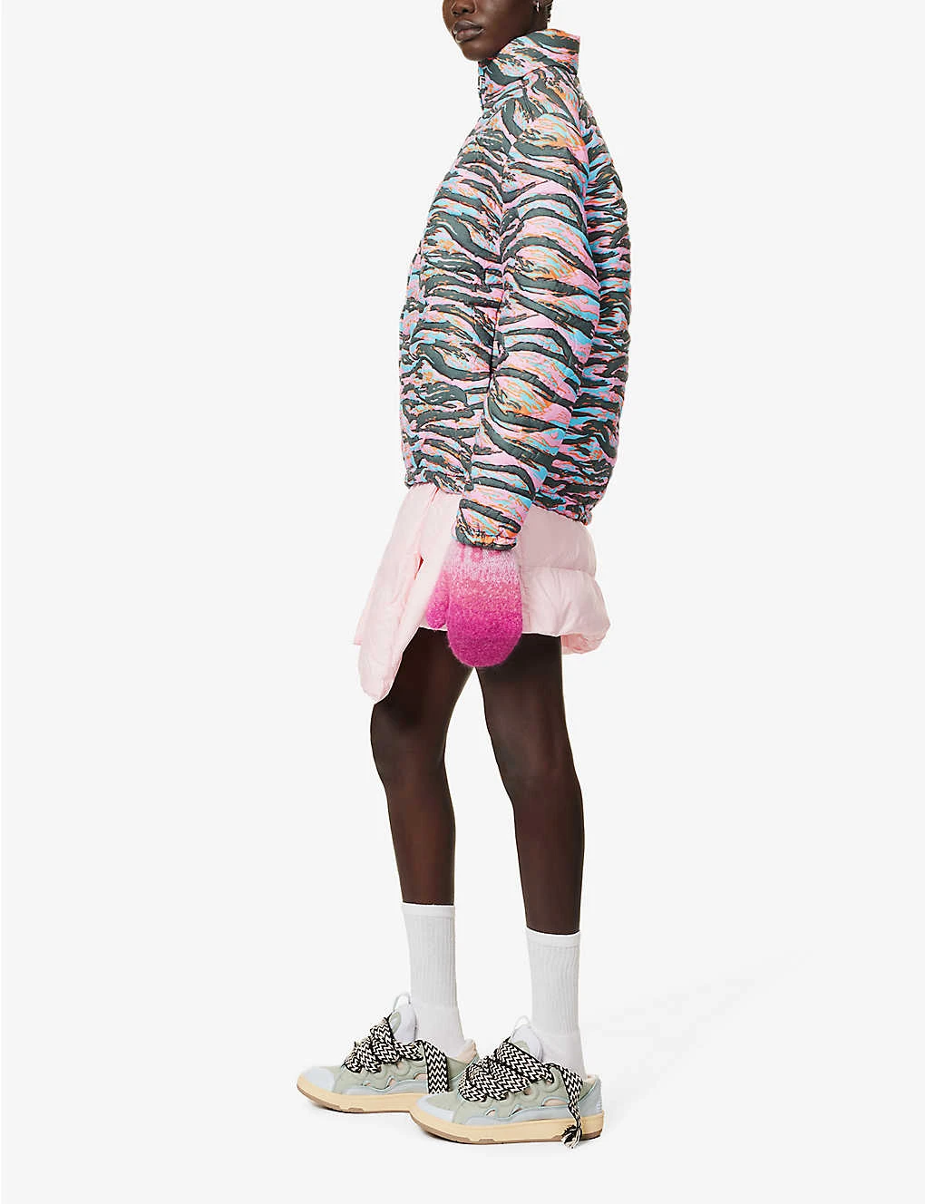 ERL Striped Quilted Cotton-down Jacket - Image 2