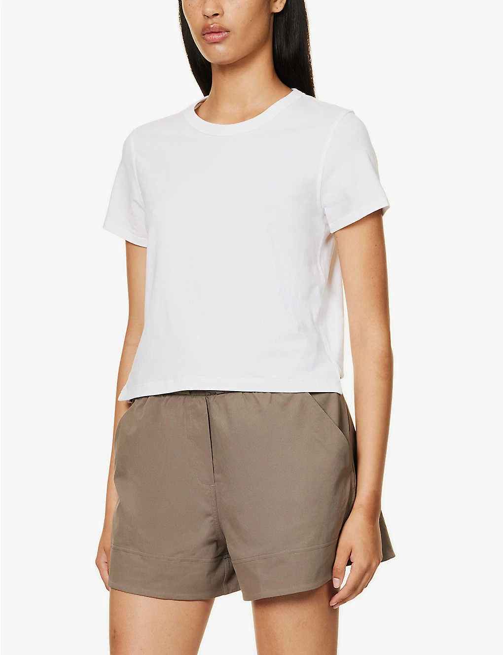 Lululemon Round-neck Regular-fit Cotton-blend Top - Image 3