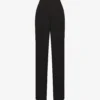 Reiss Theo Side-stripe Wide-leg Mid-rise Woven Trousers