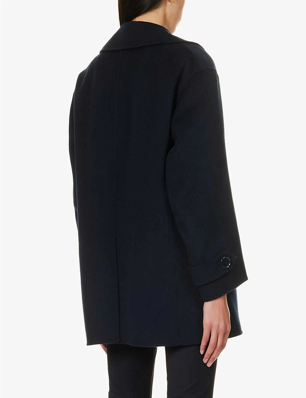 Oceania Double-breasted Wool Coat - Image 4