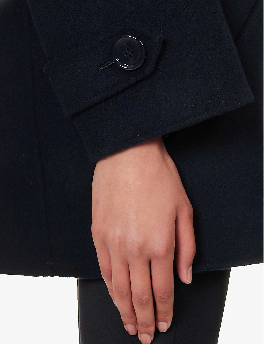 Oceania Double-breasted Wool Coat - Image 6