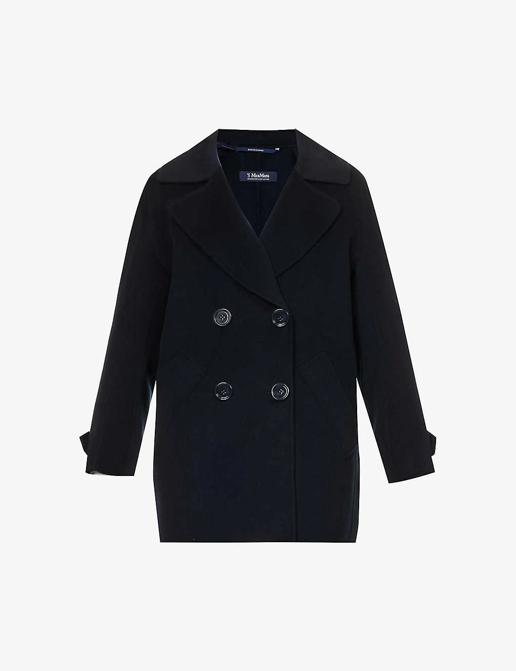 Oceania Double-breasted Wool Coat