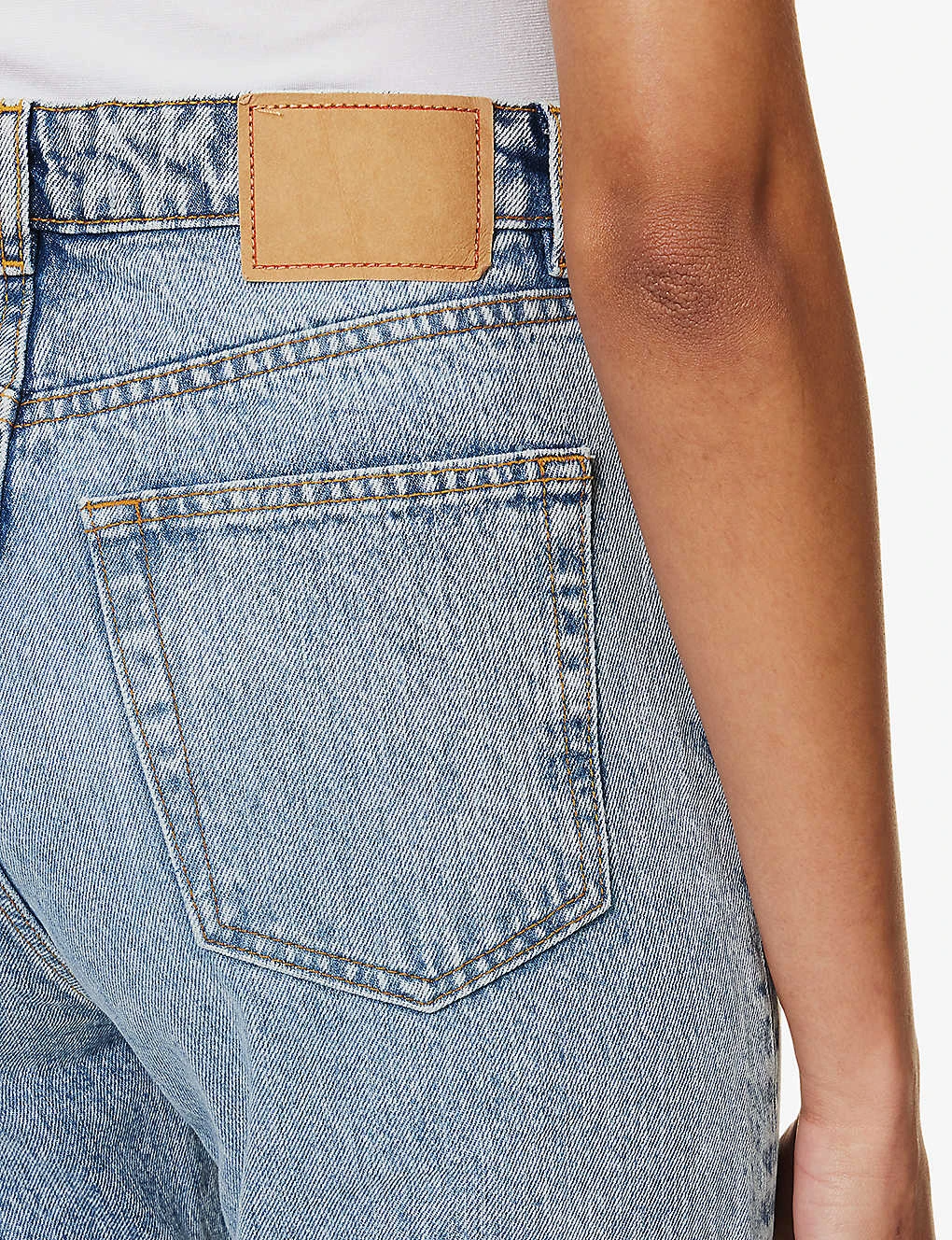 Dover Straight-leg Mid-rise Organic Denim And Recycled Denim-blend Jeans - Image 6