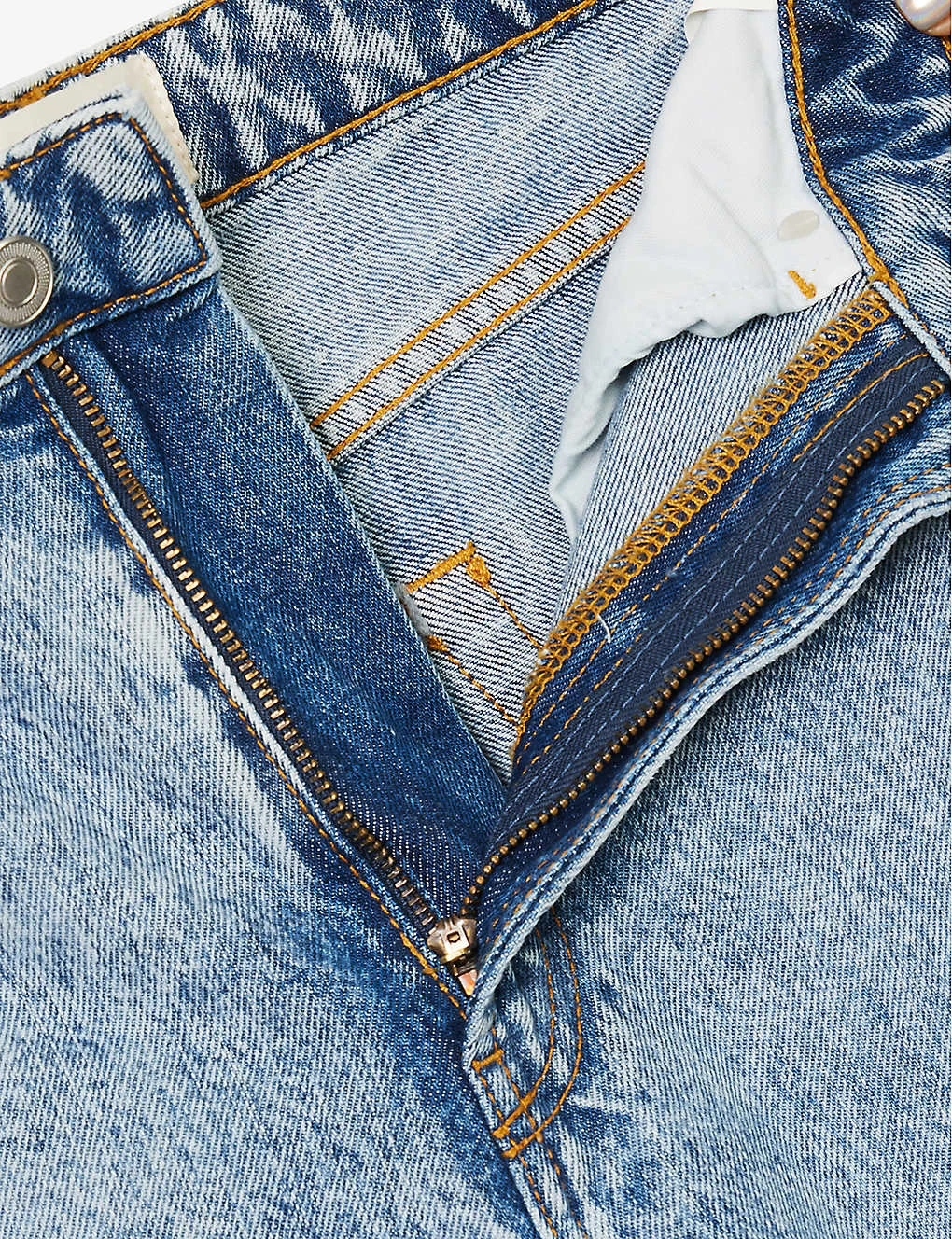 Dover Straight-leg Mid-rise Organic Denim And Recycled Denim-blend Jeans - Image 7