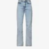 Dover Straight-leg Mid-rise Organic Denim And Recycled Denim-blend Jeans