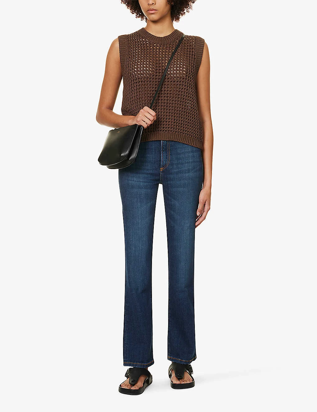 Eiffel Straight-leg Mid-rise Organic Denim-blend Jeans - Image 2