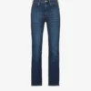 Eiffel Straight-leg Mid-rise Organic Denim-blend Jeans