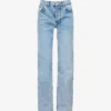 Rodeo Straight-leg Mid-rise Organic And Recycled Denim-blend Jeans