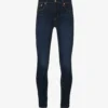 Rag & Bone Cate Brand-embroidered Skinny-fit Mid-rise Stretch-denim Jeans