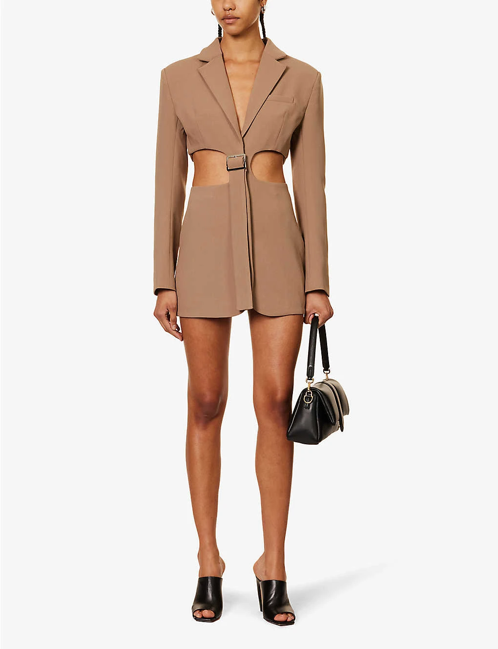 Almero Notched-lapel Stretch-woven Blazer - Image 2