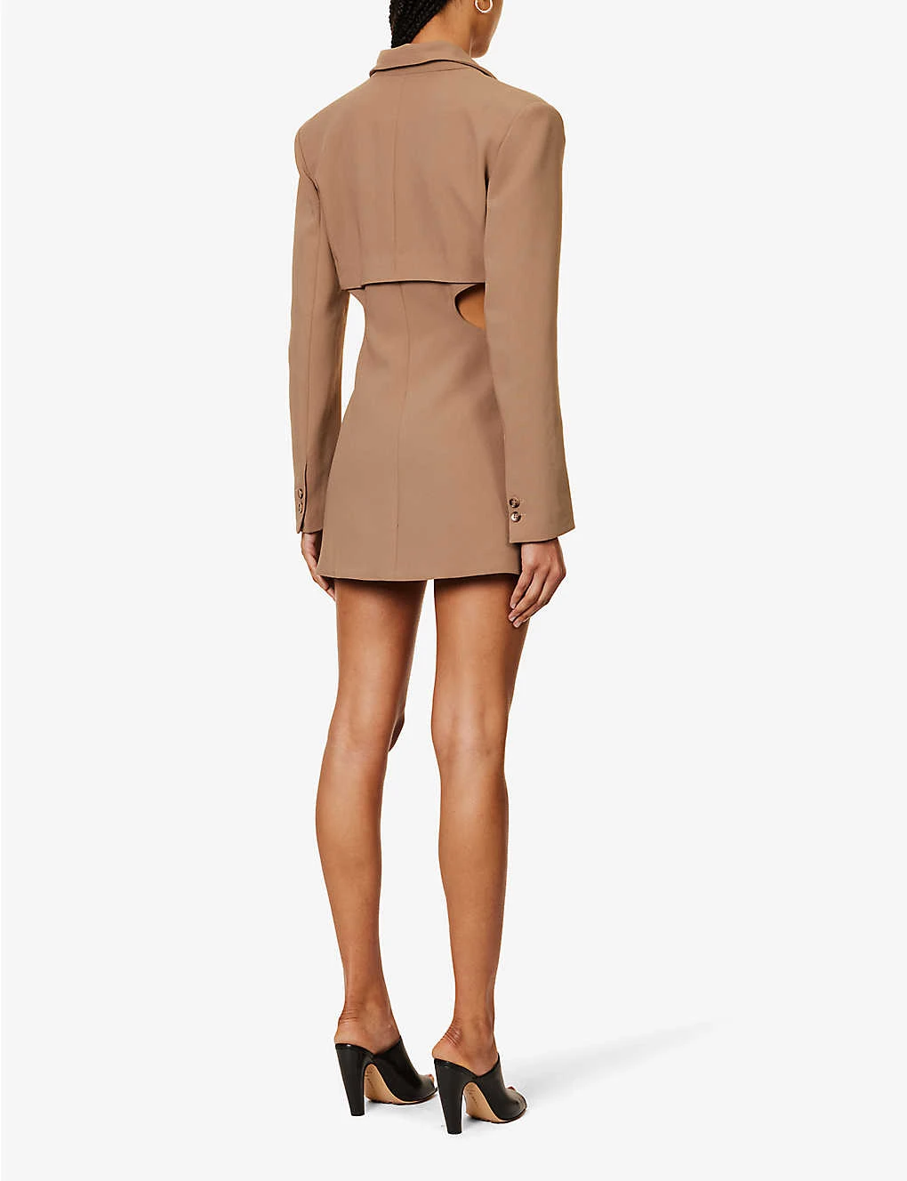 Almero Notched-lapel Stretch-woven Blazer - Image 4