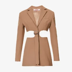 Almero Notched-lapel Stretch-woven Blazer