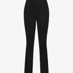 Ivana Flared-leg Stretch-cotton Trousers