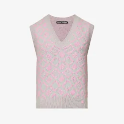 Acne Studios Konny V-neck Cotton And Wool-blend Vest