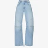 Frederic Drawstring-cuff Wide-leg High-rise Jeans