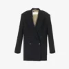 Dries Van Noten Oversized Double-breasted Woven Blazer
