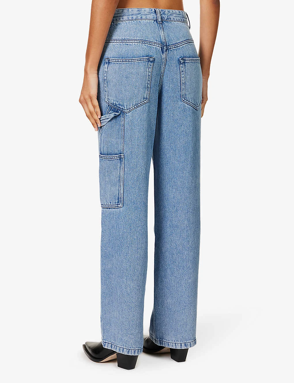 Isabel Marant Etoile Bymara Straight-leg Mid-rise Jeans - Image 4