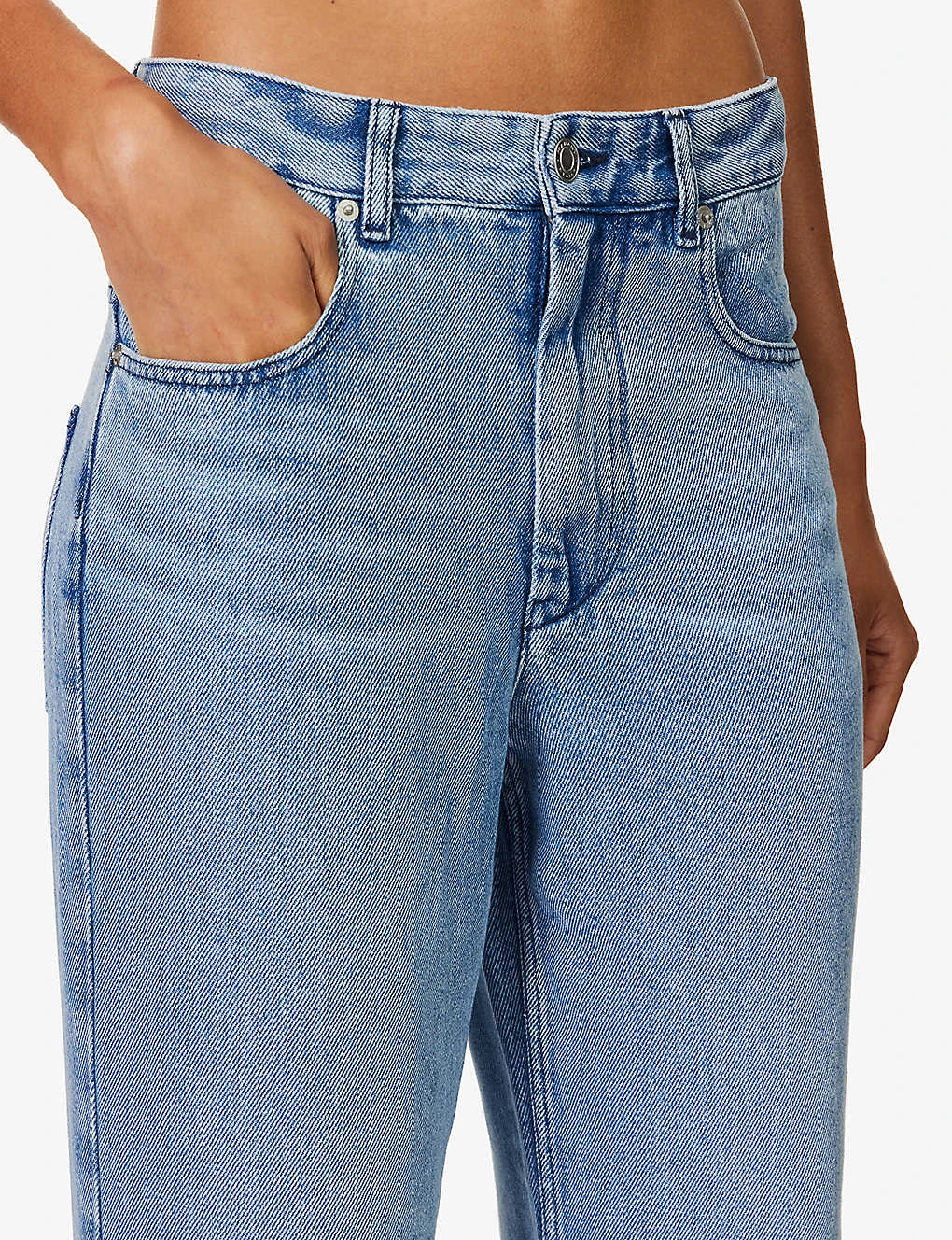 Isabel Marant Etoile Bymara Straight-leg Mid-rise Jeans - Image 5