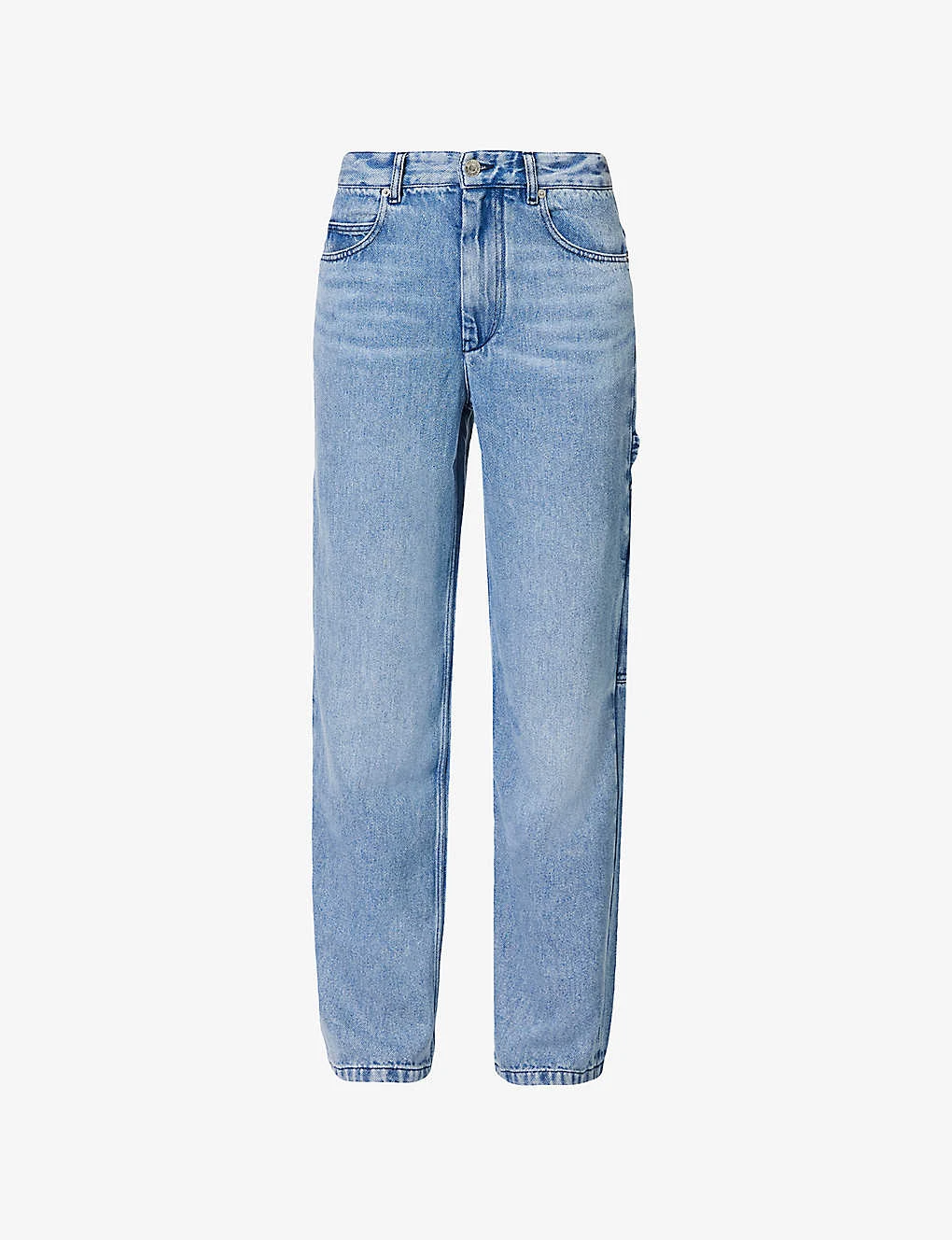 Isabel Marant Etoile Bymara Straight-leg Mid-rise Jeans